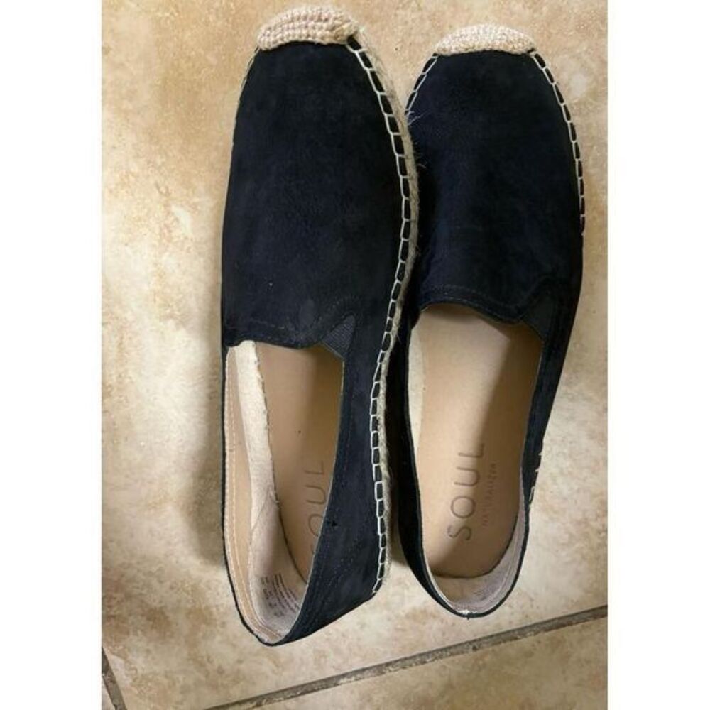 Soul Naturalizer Espadrille‎ suede leather size 8